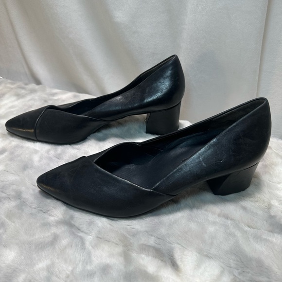 New Paul Green Rendi Pointed Toe Pump Black Size 8 - Picture 3 of 6
